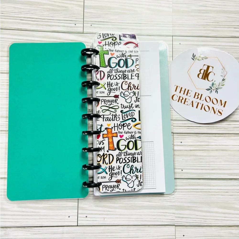Classic Skinny happy planner size Faith Hope Love Jesus Christ God gratitude